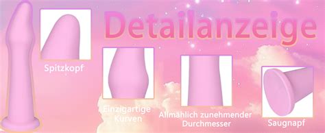 Jixaxe 40cm Riesige Analplug Extra Lang Buttplug Weiches Silikon Dildo Mit Saugnapf Rosa Dildos