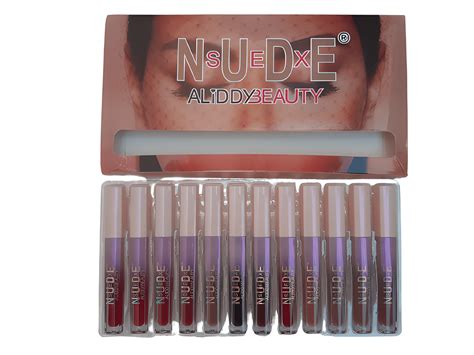 Set De Labiales Mate Larga Duracion Nude