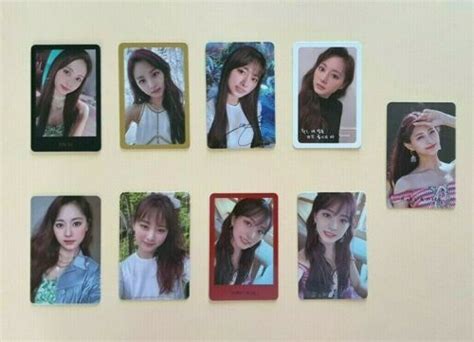 Kpop Twice 9th Mini Album More And More Official Photocard Photo Card Tzuyu Ebay