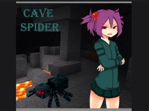 Minecraft Cave Spider Girl