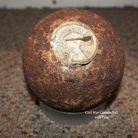 Defused Civil War Cannonball Housed In Westernport Museum Slice Of Life Times