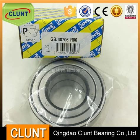 Snr Gb.40706.r00 Rear Front Wheel Hub Auto Bearing Size 37*72*37mm ...
