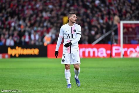 Ligue 1 Stade de Reims PSG Ce qu a dit Marco Verratti à l arbitre