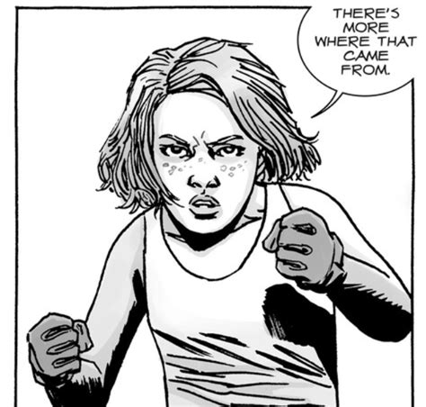 The Walking Dead Comic Sophia And Carl