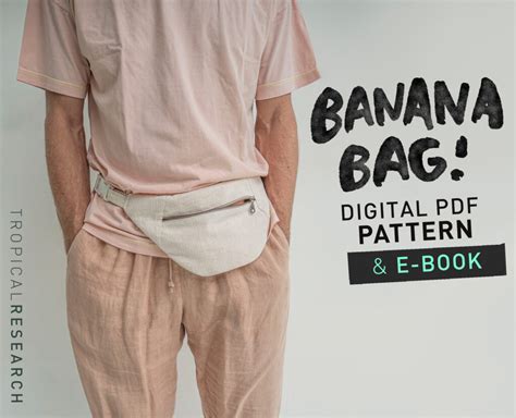 the banana bag sewing pattern - TROPICAL RESEARCH