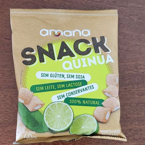 Amana Bras Snack Quinua Sabor Lim O Reviews Abillion