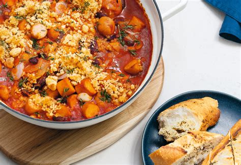 Blitz Cassoulet mit Kräuterbaguette Frisch Gekocht