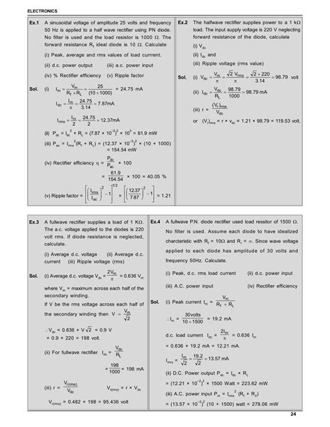 Semiconductor Electronics Class 12 Notes Iit Jee Neet