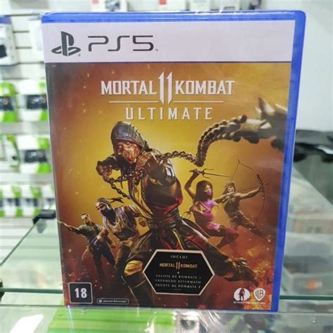 Mortal Kombat Ultimate Ps Novo M Dia F Sica Escorrega O Pre O