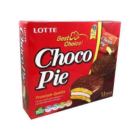 Lotte Choco Pie (12 ct) - Instacart