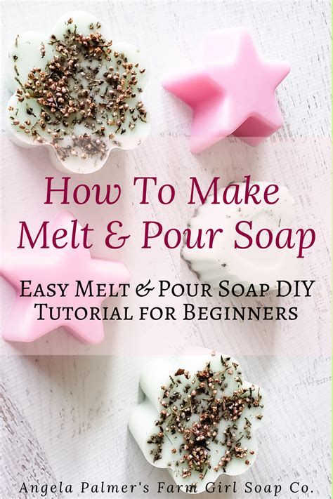 Are You Ready To Learn How To Make Melt And Pour Soap This Easy Melt And Pour Soap Diy Tutorial