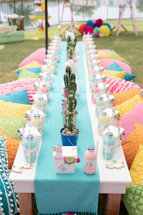 Llama Birthday Party Ideas Photo 1 Of 40 Catch My Party