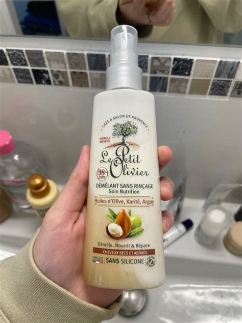 Le Petit Olivier No Rinse Hair Detangler Nutrition Olive Shea Argan