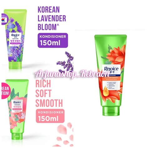 Jual Rejoice Conditioner Rich Smooth Korean Jeju Lavender Ml