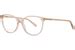 Gucci GG O Eyeglasses Women S Nude Full Rim Cat Eye
