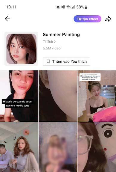 Khám phá những Filter hot Trend nhất trên Tiktok Mới nhất