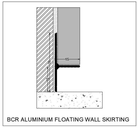 Expansion Joint Covers Dubai Tile Trims Dubai Shadow Gap Skirting