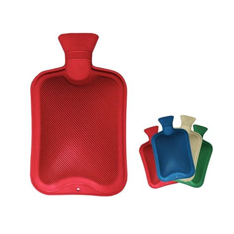 Bpa Free Natural Rubber Hot Water Bottle For Pain Relief And Heat Therapy Random Colors Daraz Pk