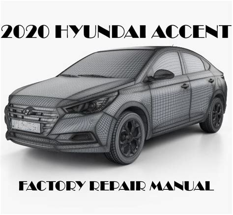 Hyundai Accent Repair Manual Oem Factory Service Manual