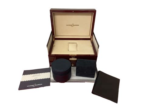 Ulysse Nardin Sammler Set Box Ecrin Holz Travelcase Dvd Kaufen Auf