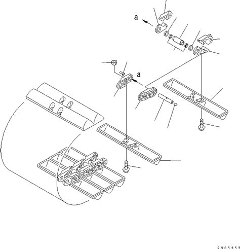 14Y 32 00010 Komatsu TRACK LINK ASS Y