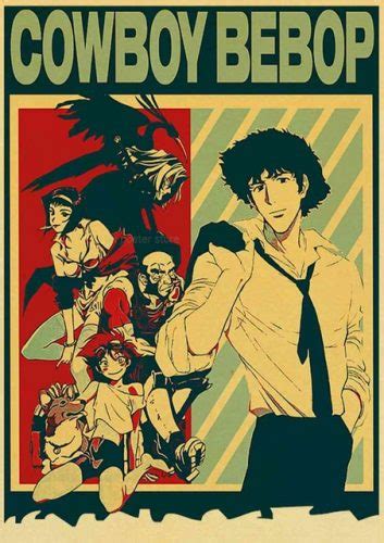 New Vintage Posters Cowboy Bebop Shop