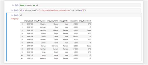 How To Read Csv File Into Pandas Dataframe