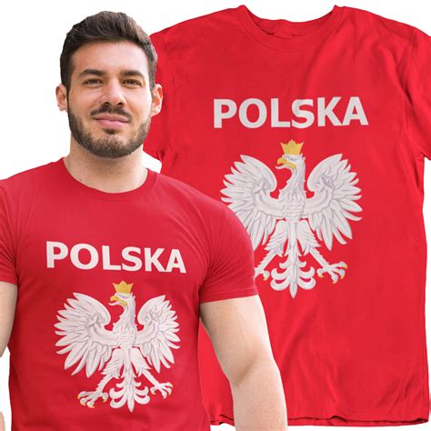 KOSZULKA KIBICA REPREZENTACJI POLSKI EURO 2024 POLSKA BIAŁO CZERWONI