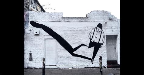 Obra De Arte Em Preto E Branco - 44 obras de arte urbana em preto e branco do brasileiro Alex Senna ...