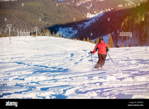 Downhill Skiing Competition High Resolution Stock Photography And