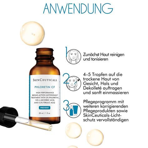 SkinCeuticals PHLORETIN CF, antioxidativ wirkendes Vitamin C Serum 30 ...