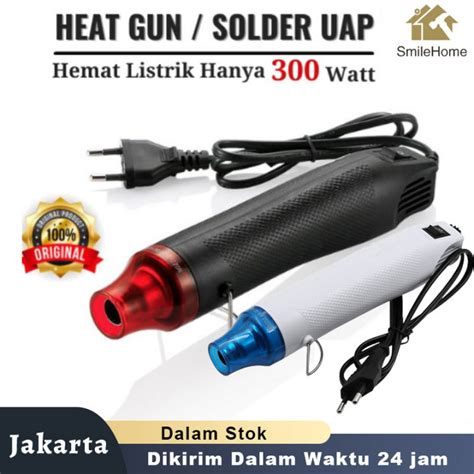 Express Heat Gun Electric Hot Air Vinyl V W Watt Murah Blower Angin Uap Service Servis