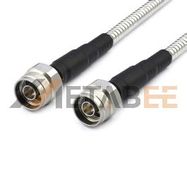 Shf Ghz N Male To N Male Rf Cable Assemblies Ft P Coax Cable