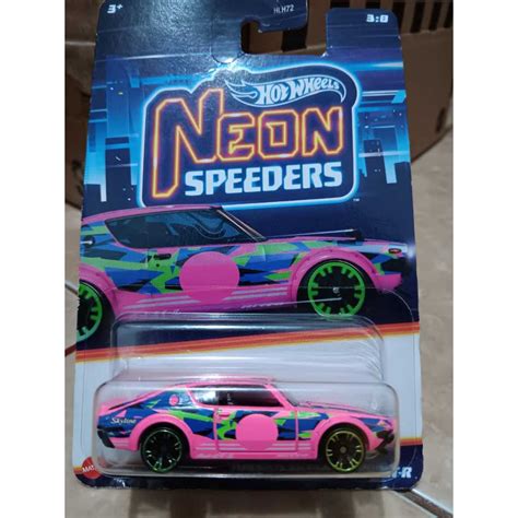 Hot Wheels Neon Speeders Nissan Skyline 2000 GTR Shopee México