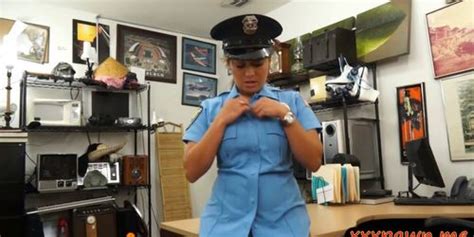 Phat Ass Officer Drilled By Pawn Keeper At The Pawnshop Tnaflix