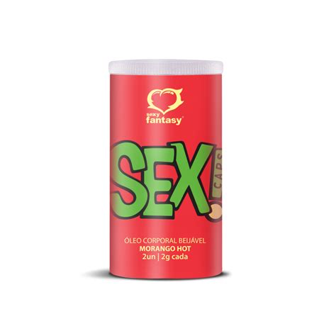 C Psulas Sex Caps Beij Veis Hot Morango