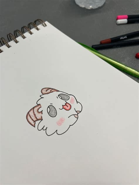 League Of Legends Poro Legend Drawing Easy Drawings League Of Legends