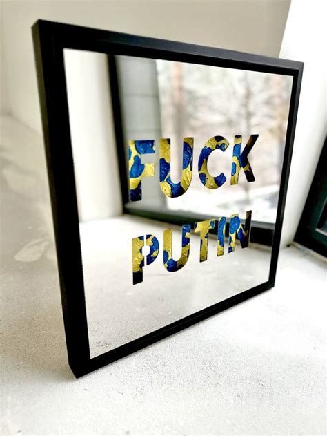 Fuck Putin Sculpture By Ewa Jaros Saatchi Art