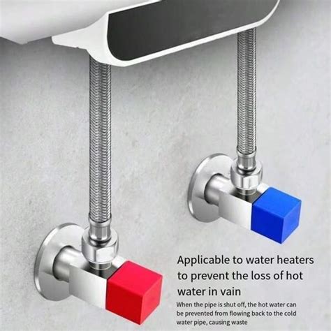 Full Copper Triangle Valve For Hot And Cold Water Anti Backflow Angle Valve Toilet Check Valve