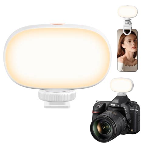 Portable Video Light for Phones and Tablets with Multi Angle Adjustment,Long Lasting