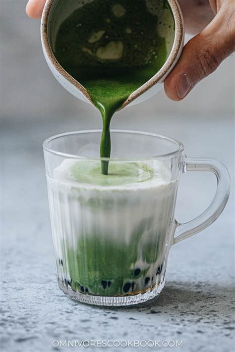 Matcha Boba Tea Omnivores Cookbook