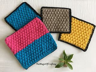 Ravelry: Simple dishcloth pattern by TheMagicOfCrafting