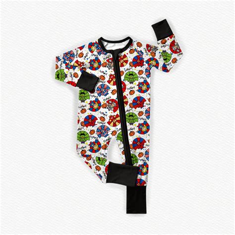 Avenger Casserole Bamboo Zippy Pajamas – Little Britches Children's