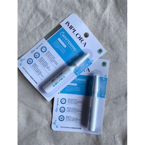 Jual Implora Whitening Milky Serum Ampoule Shopee Indonesia