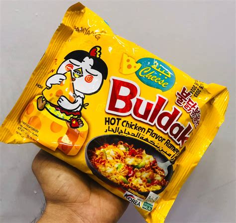 Samyang Hot Chicken Cheese Flavor Ramen Noodles 140g Daraz Lk