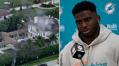 Tyreek Hill's house catches fire; family of Miami Dolphins wide ...