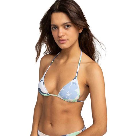 Roxy Women S Printed Beach Classics Mini Tiki Triangle Bikini Top