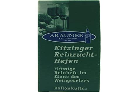 Arauner Kitzinger Reinzucht Hefen Burgund Art F R Liter