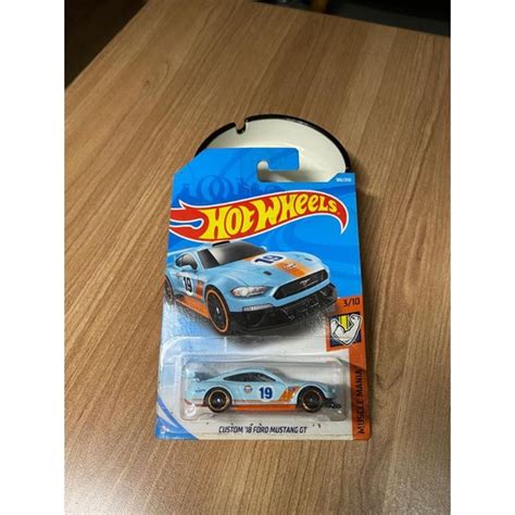 Jual Hot Wheels Ford Mustang GT Gulf Indonesia Shopee Indonesia
