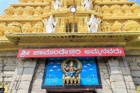 Sri Chamundeshwari Temple Is A Hindu Temple Located On The Top Of